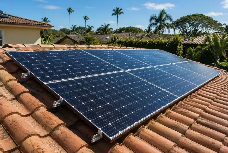 Installation de panneaux solaires à Hazebrouck
